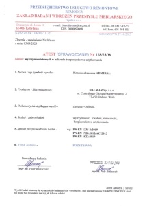 Scaun de birou Admiral negru gri - Img 8