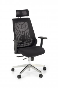 Scaun de birou Geronimo negru H125 cm - Img 5