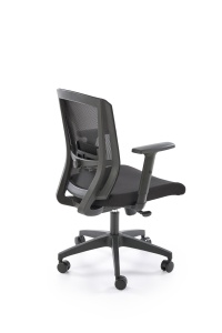 Scaun de birou Paredes negru H107 cm - Img 3
