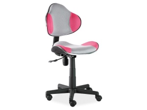 Scaun de birou Q-G2 roz/gri
