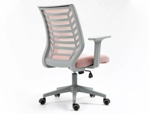 Scaun de birou Q320 roz/gri - Img 4