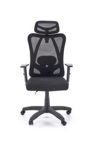 Scaun de birou Ramos negru H129 cm - Img 6