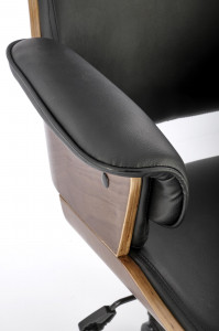 Scaun de birou Weber nuc/negru H122 cm - Img 10