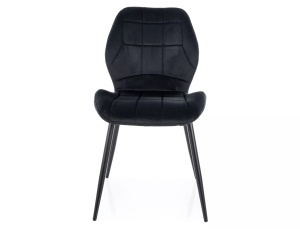 Scaun Jake velvet negru/negru Blu19 - Img 3