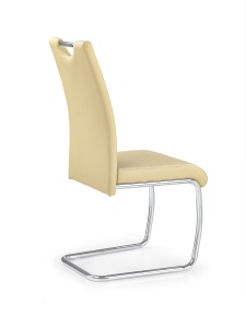 Scaun K211 piele ecologica bej - Img 5