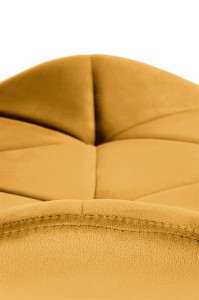 Scaun K453 velvet mustariu - Img 9