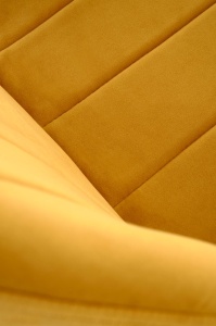 Scaun K538 velvet mustariu H85 cm - Img 7
