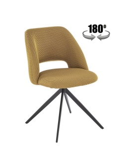 Scaun rotativ K546 mustariu