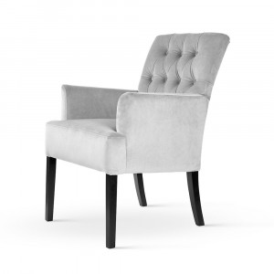 Scaun tapitat Gala Glam cu cotiera H94 cm - Img 3