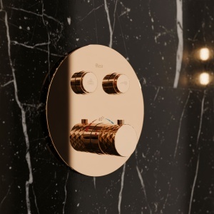 Set de dus incastrat Rea Lungo Diamond Copper + BOX - Img 2