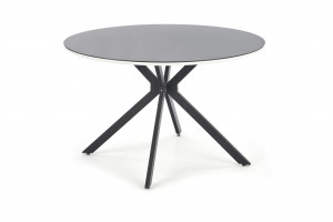 Set masa rotunda Avelar ø120 cm + 4 scaune K333 gri - Img 3
