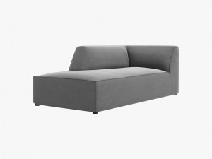 Sezlong Ruby catifea L180 cm - Img 8