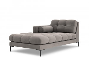 Sezlong tapitat Bali velvet/picioare negre – L185 x l102 x h75 - Img 17