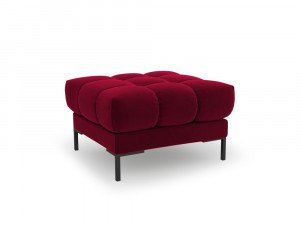 Taburet tapitat Bali velvet/picioare negre – L60 x l60 x h41 - Img 14