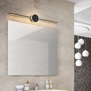 Aplica neagra LED pentru oglinda 40CM APP848-1W - Img 5