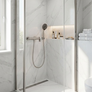 Baterie de duș Rea Hunter Brushed Nickel - Img 5