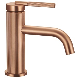 Baterie pentru baie Rea Argon Brush Copper Low - Img 4