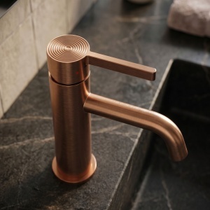 Baterie pentru baie Rea Foster Brush Copper - Img 5