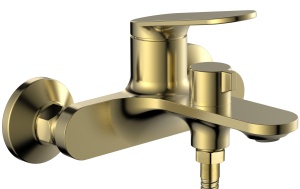 Baterie pentru cadă REA Marco Brush Gold - Img 2
