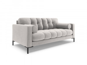 Canapea Bali 2 locuri velvet/picioare negre – L152 x l92 x h75 - Img 8