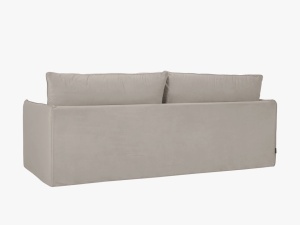 Canapea Boho catifea cu husa detasabila L223 cm - Img 2