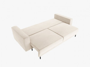 Canapea extensibila 3 locuri Caro catifea L236 cm - Img 4