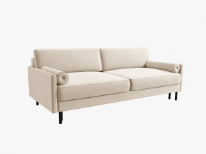 Canapea extensibila 3 locuri Scott catifea L212 cm - Img 3