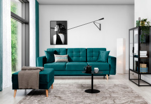 Canapea extensibila Asgard Matvelvet 75 - Img 2