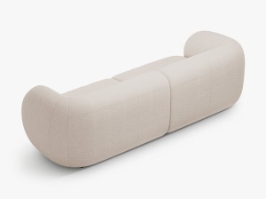 Canapea Kate 4 locuri boucle Baloo L243 cm - Img 2