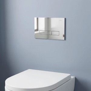 Clapeta pentru rezervor incastrat Rea HD K011A-Q Chrome - Img 2