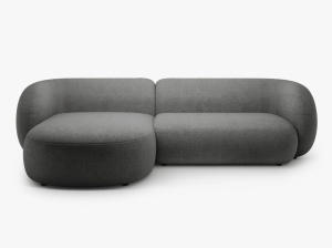 Coltar Kate 3 locuri boucle Baloo L285 cm