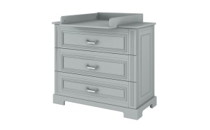 Comoda eleganta Ines gri L102 cm - Img 2