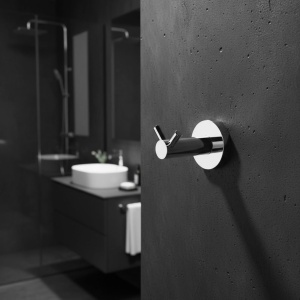 Cuier de baie 5605 Leo Chrome - Img 3