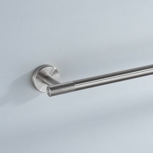 Cuier de baie 6603 Modern Brush Nickle - Img 2