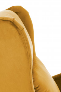 Fotoliu recliner Agustin 2 velvet mustariu H107 cm - Img 6