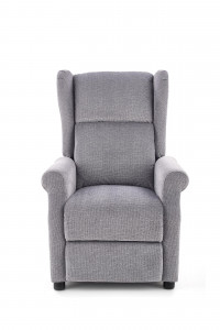 Fotoliu recliner cu functie de masaj Agustin M stofa gri - Img 11