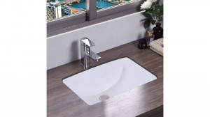 Lavoar Adela Alb ceramica sanitara - 46 cm - Img 3