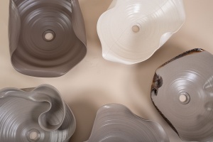 Lavoar ceramic pentru blat REA HM-66TB Handmade ART - Img 7
