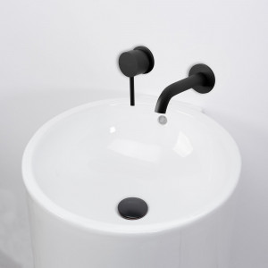 Lavoar Estera freestanding alb ceramica – H81,5 cm - Img 4