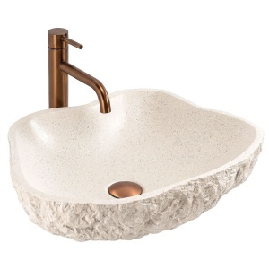 Lavoar pe blat Isla Warm Beige - Img 2