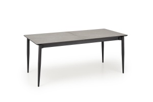 Masa extensibila Charles marmura gri/negru L180-260 cm - Img 12