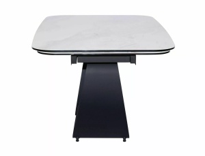 Masa extensibila Infinity Ceramic Nature Cloud alb/negru L160-240xl95 cm - Img 8