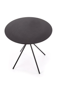 Masa rotunda Fondi negru – ø80 / h75 cm - Img 11