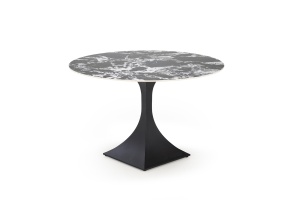 Masa rotunda Manuel marmura neagra/negru - ø120/h77 cm - Img 8