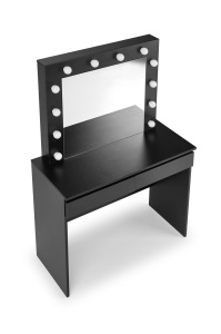 Masuta de toaleta Hollywood negru – H140 cm - Img 12