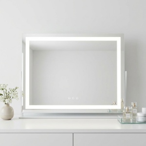 Oglindă LED STUDIO White 58x45 - Img 3