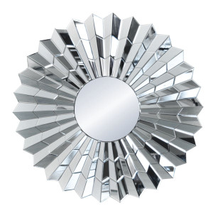 Oglinda rotunda Violett Silver – Ø90 cm