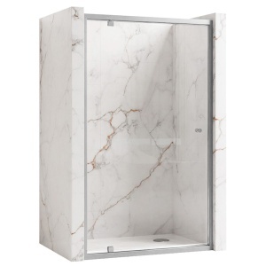 Paravan de dus Rea Primo Swing 100 Chrome