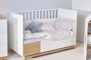Patut copii Nomi 70x140 cm cu sertar - Img 11