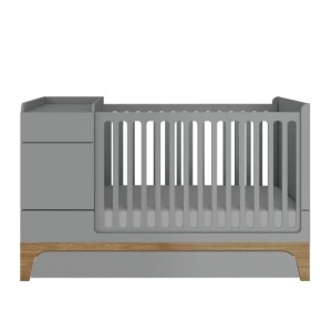 Patut pentru copii multifunctional UP! gri 70×120 cm - Img 3